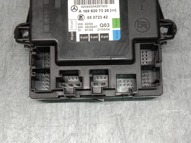 Recambio de modulo electronico para mercedes clase b (w245) 200 cdi (245.208) referencia OEM IAM A1698207326 05072342 