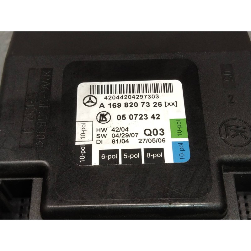 Recambio de modulo electronico para mercedes clase b (w245) 200 cdi (245.208) referencia OEM IAM A1698207326 05072342 