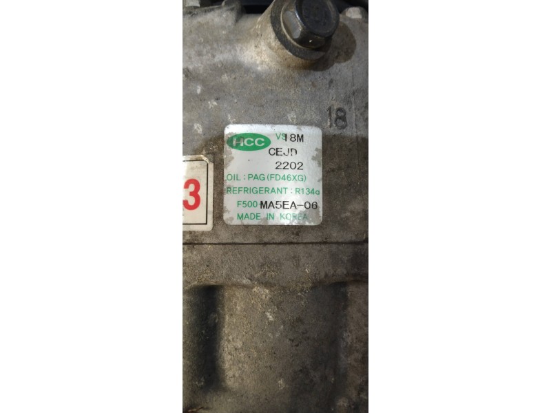 Recambio de compresor aire acondicionado para hyundai santa fe (bm) 2.2 crdi classic (2wd) referencia OEM IAM F500MA5EA FD46XG 