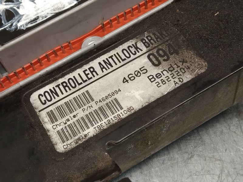Recambio de centralita abs para chrysler stratus berlina (ja) 2.0 le referencia OEM IAM P4605094  
