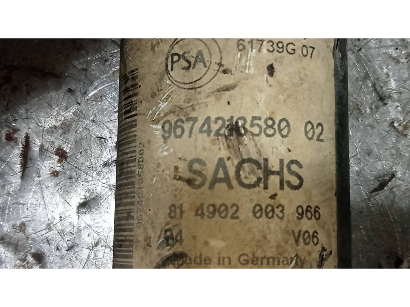 Recambio de amortiguador trasero izquierdo para citroen berlingo station wagon xtr plus referencia OEM IAM 9674216580  