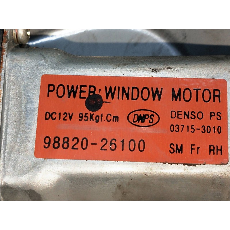 Recambio de elevalunas delantero derecho para hyundai santa fe (sm) 2.0 crdi cat referencia OEM IAM 9882026100  5P