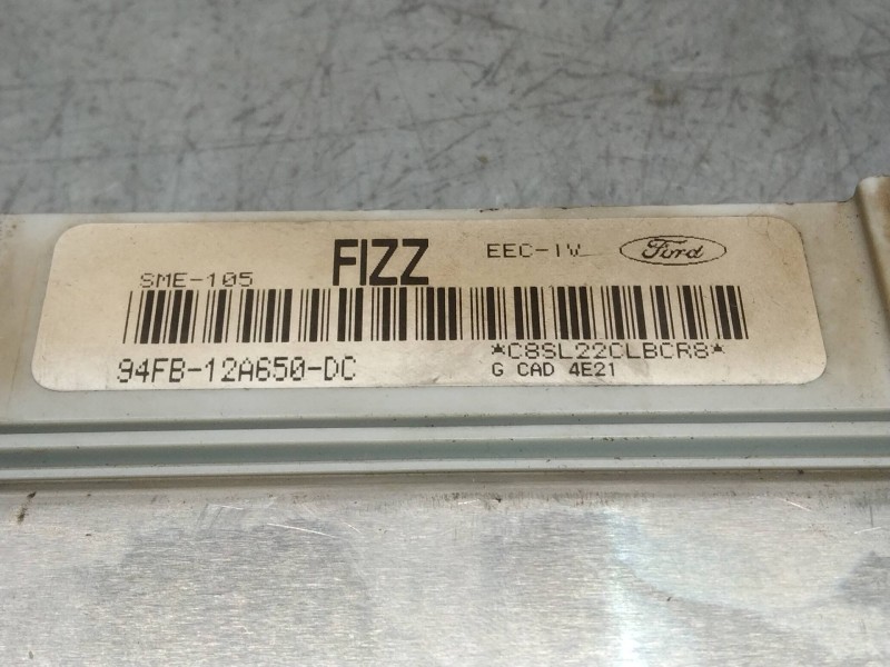 Recambio de centralita motor uce para ford fiesta berl./courier 1.4 cat (pt-e) referencia OEM IAM 94FB12A650DC FIZZ 