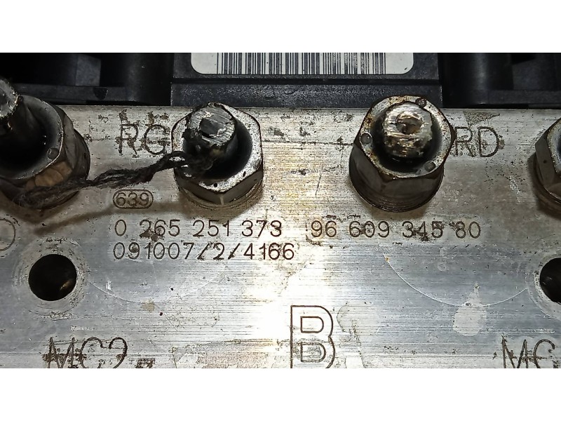 Recambio de abs para citroen c4 picasso 1.6 16v hdi fap referencia OEM IAM 0265251373 9660934580 