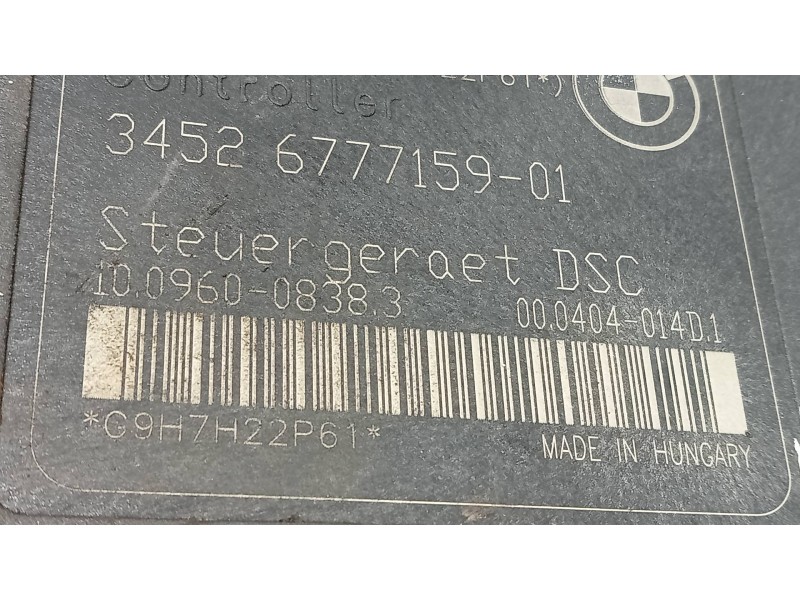 Recambio de abs para bmw serie 3 berlina (e90) 320i referencia OEM IAM 10096008383 34526777159 10020603444 34516777158
