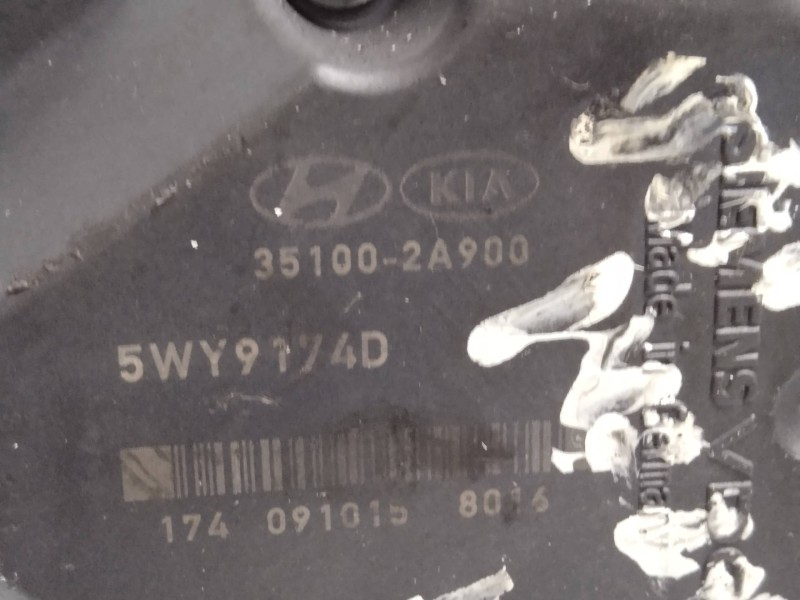 Recambio de caja mariposa para kia venga 1.4 crdi cat referencia OEM IAM 351002A900 5WY9174D 