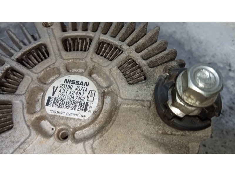 Recambio de alternador para nissan x-trail (t31) 2.0 dci turbodiesel cat referencia OEM IAM 23100JG71A A3TJ2481 