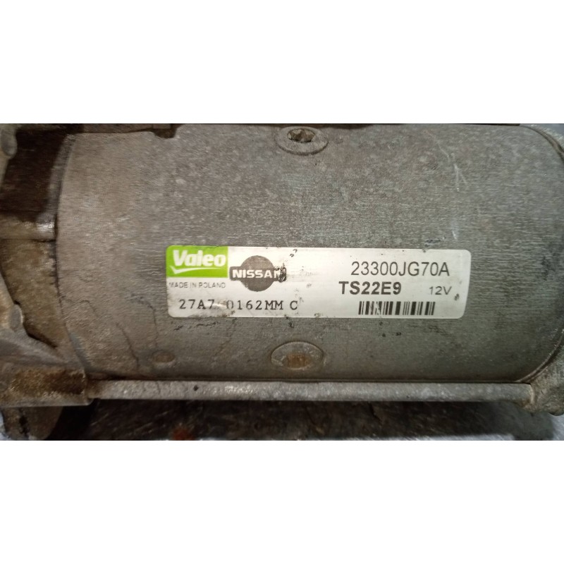 Recambio de motor arranque para nissan x-trail (t31) 2.0 dci turbodiesel cat referencia OEM IAM 23300JG70A TS22E9 