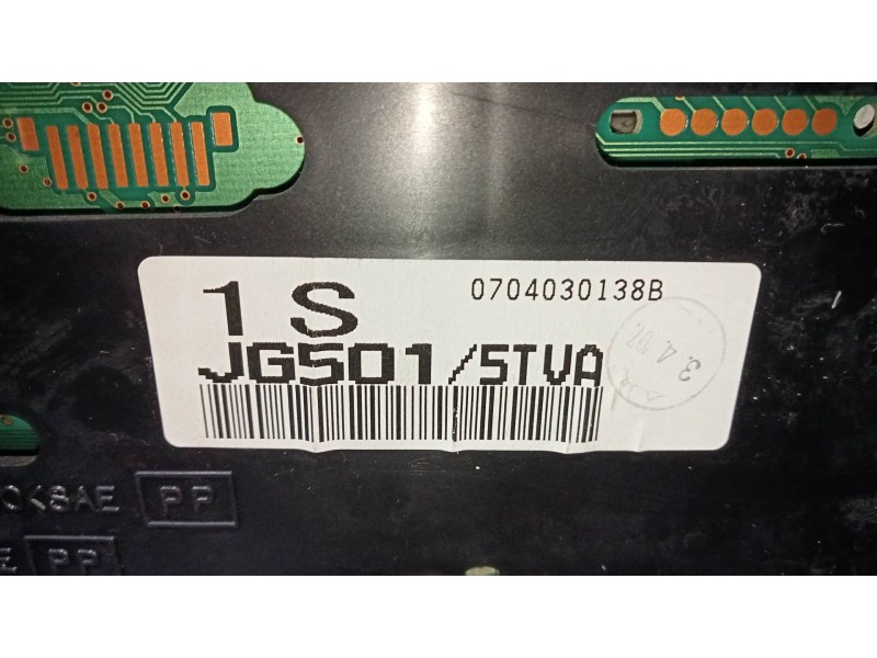 Recambio de cuadro instrumentos para nissan x-trail (t31) 2.0 dci turbodiesel cat referencia OEM IAM JG501 5TVA 