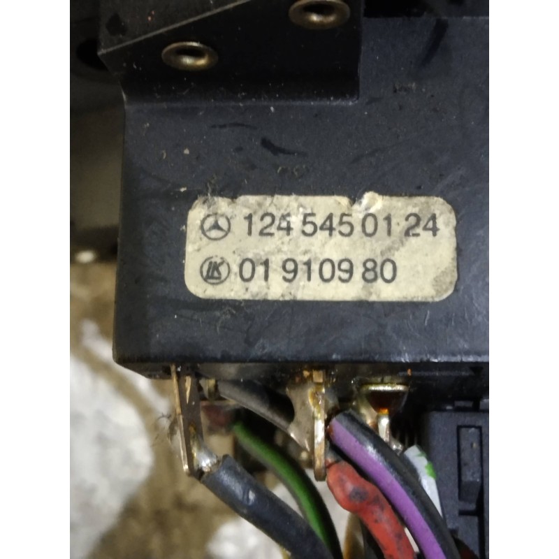 Recambio de mando limpia para mercedes clase e (w124) berlina d 300 (124.130) referencia OEM IAM 1245450124 01910980 