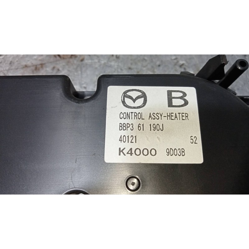 Recambio de mando calefaccion / aire acondicionado para mazda 3 lim. (bl) 2.2 turbodiesel cat referencia OEM IAM BBP361190J  