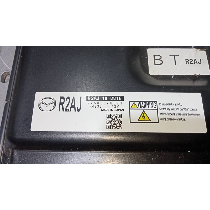 Recambio de centralita motor uce para mazda 3 lim. (bl) 2.2 turbodiesel cat referencia OEM IAM 2758008373 R2AJ18881E 