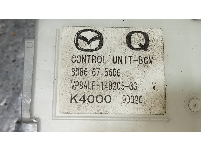 Recambio de modulo electronico para mazda 3 lim. (bl) 2.2 turbodiesel cat referencia OEM IAM BDB667560G  