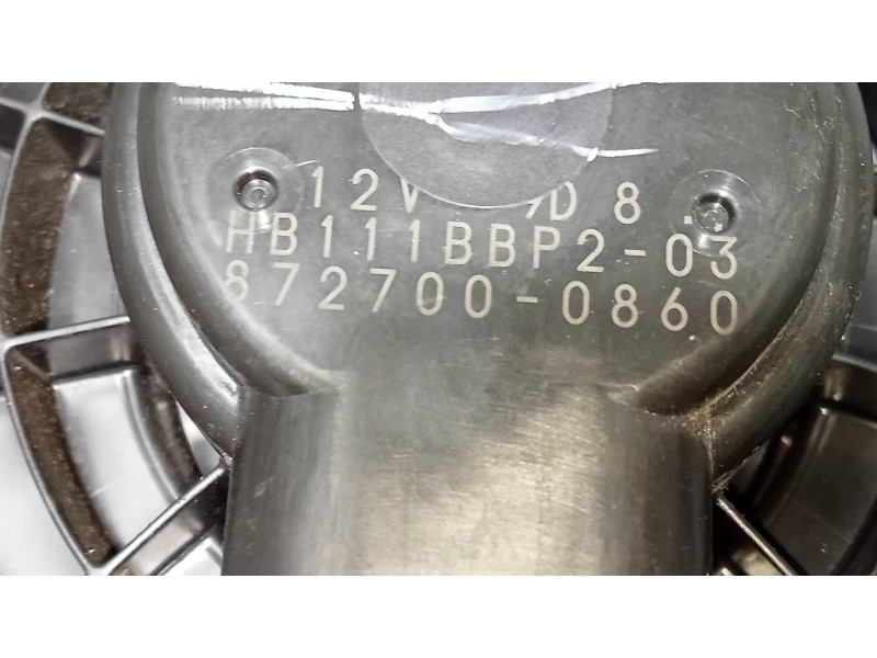 Recambio de motor calefaccion para mazda 3 lim. (bl) 2.2 turbodiesel cat referencia OEM IAM 8727000860 HB111BBP203 