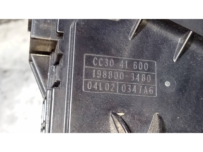 Recambio de potenciometro pedal para mazda 3 lim. (bl) 2.2 turbodiesel cat referencia OEM IAM 1988003480 CC3041600 