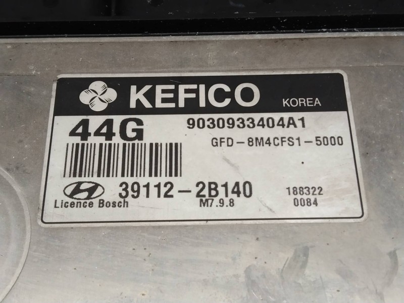 Recambio de centralita motor uce para hyundai i30 classic referencia OEM IAM 391122B140 9030933404A1 44G