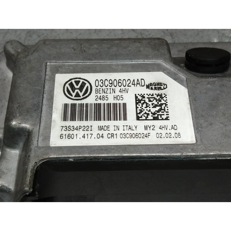 Recambio de centralita motor uce para volkswagen polo (9n3) 1.4 16v referencia OEM IAM 03C906024AD 03C906024F 6160141704