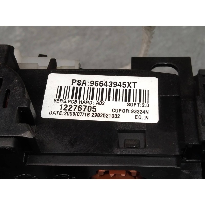 Recambio de mando luces para peugeot 308 1.6 hdi fap cat (9hz / dv6ted4) referencia OEM IAM 96643945XT  