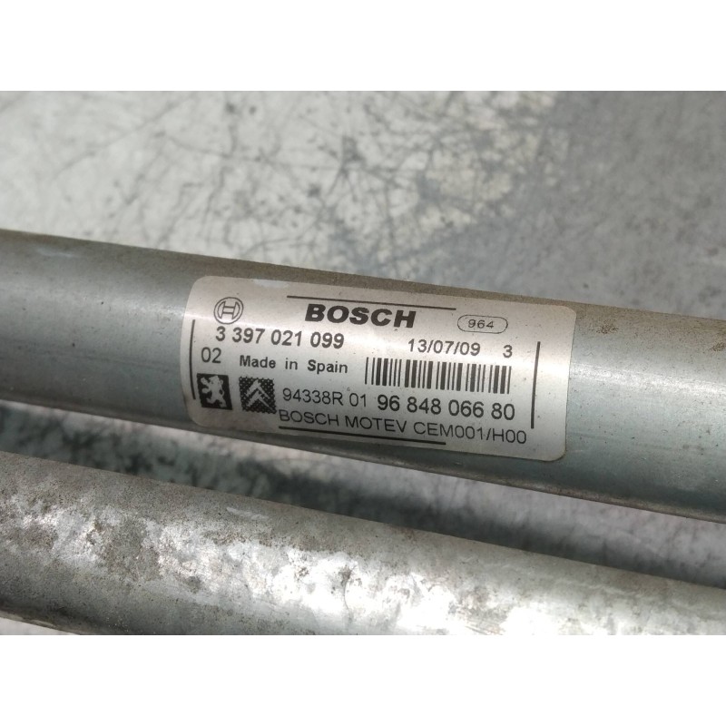 Recambio de motor limpia delantero para peugeot 308 1.6 hdi fap cat (9hz / dv6ted4) referencia OEM IAM 0390241869 9684806680 339