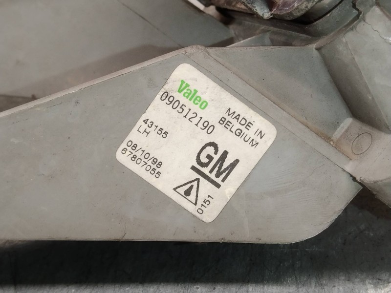 Recambio de faro antiniebla izquierdo para opel astra f berlina cdx referencia OEM IAM 090512190 67807055 