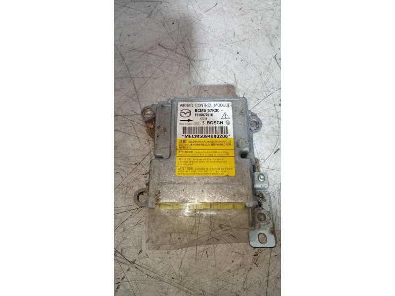 Recambio de centralita airbag para mazda 3 lim. (bl) 2.2 turbodiesel cat referencia OEM IAM F01G07201K BCM557K30 
