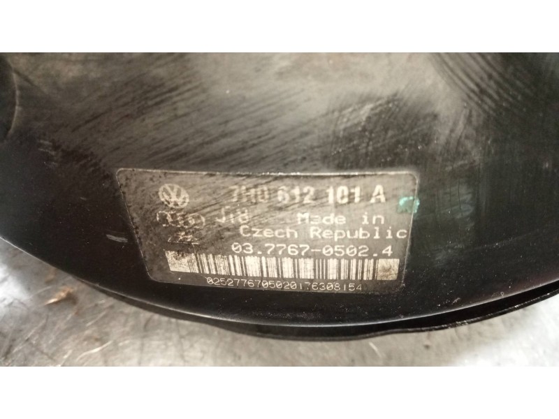 Recambio de servofreno para volkswagen t5 transporter/furgoneta caja cerrada referencia OEM IAM 03776705024 7H0612101A 