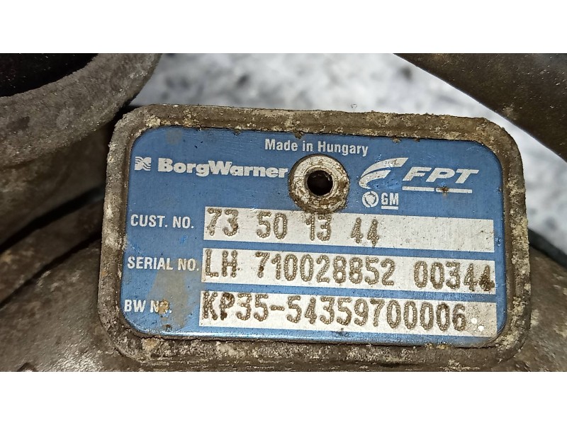 Recambio de turbocompresor para suzuki swift azg (nz) glx referencia OEM IAM 73501344 KP35543597 