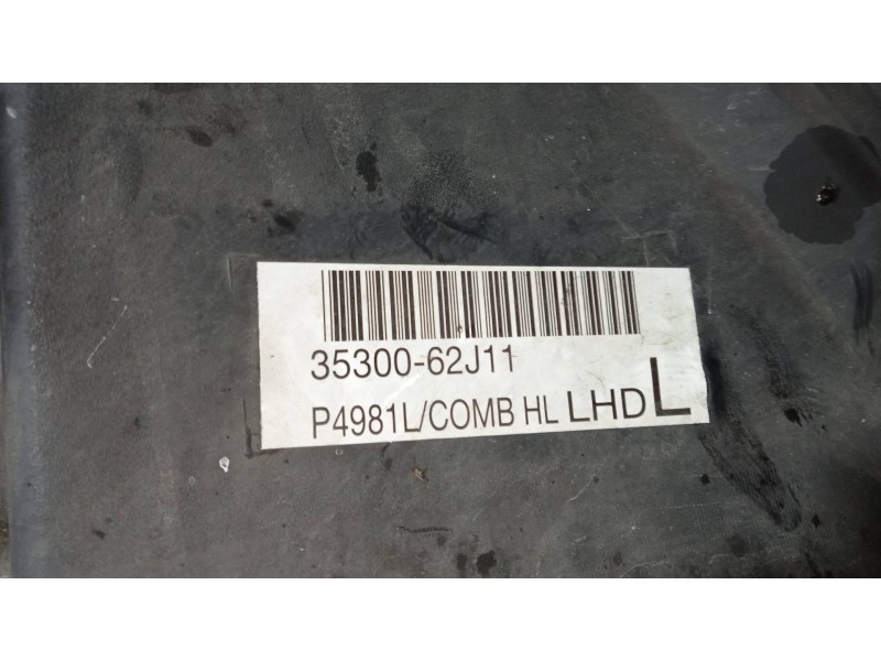 Recambio de faro izquierdo para suzuki swift azg (nz) glx referencia OEM IAM 3530062J11  