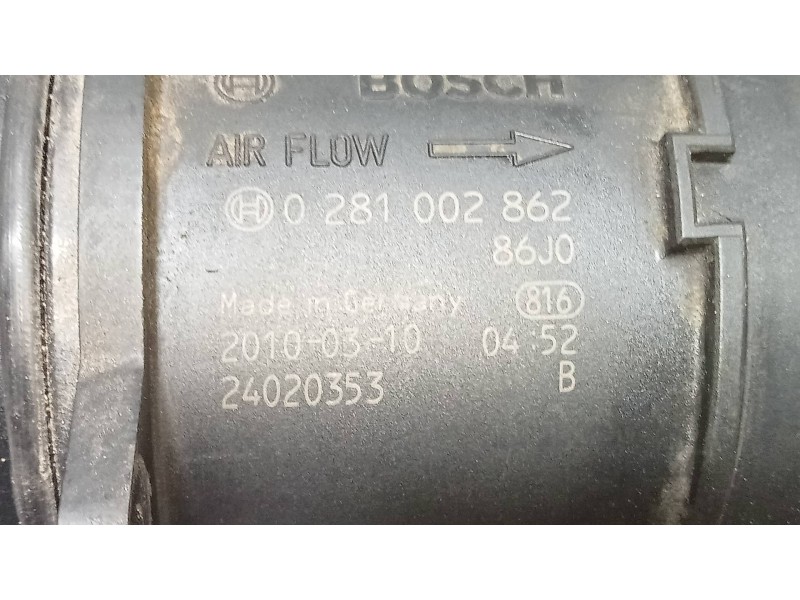 Recambio de caudalimetro para suzuki swift azg (nz) glx referencia OEM IAM 0281002862  