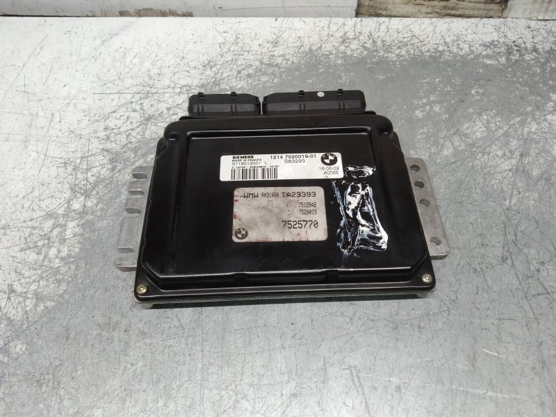 Recambio de centralita motor uce para mini mini (r50,r53) one referencia OEM IAM S118012001L 1214752001901 S83293