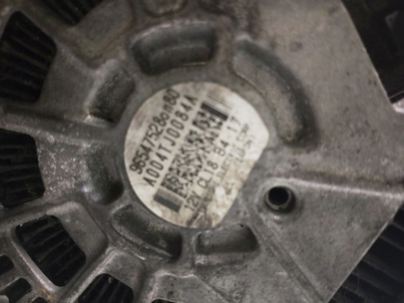 Recambio de alternador para peugeot 407 st sport pack referencia OEM IAM 9654775280N80  