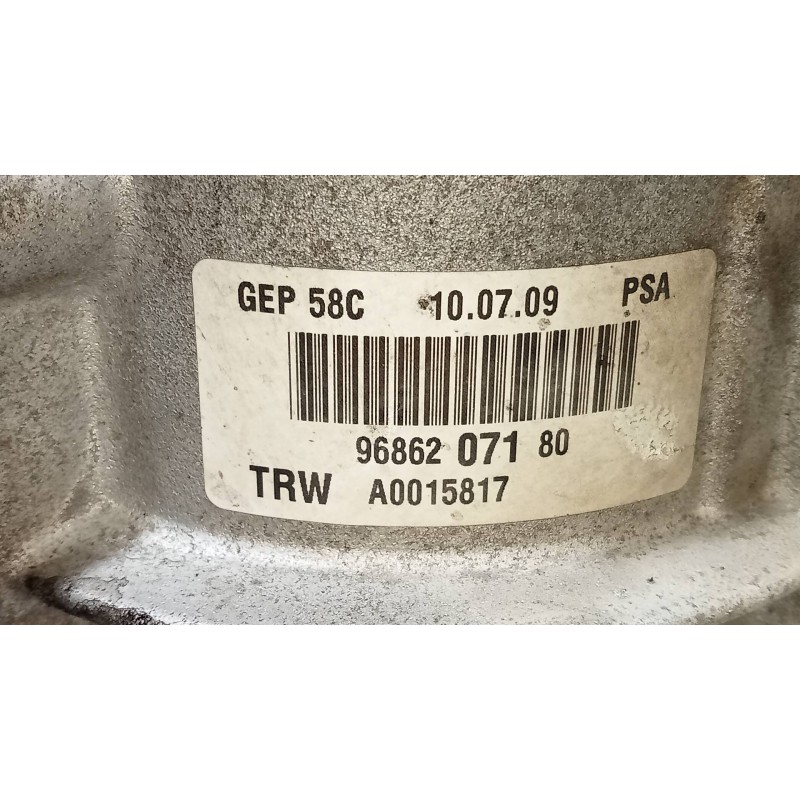 Recambio de bomba direccion para peugeot 308 1.6 hdi fap cat (9hz / dv6ted4) referencia OEM IAM 9686207180  