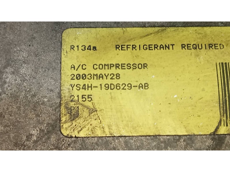 Recambio de compresor aire acondicionado para ford focus berlina (cak) ghia referencia OEM IAM YS4H19D629AB  