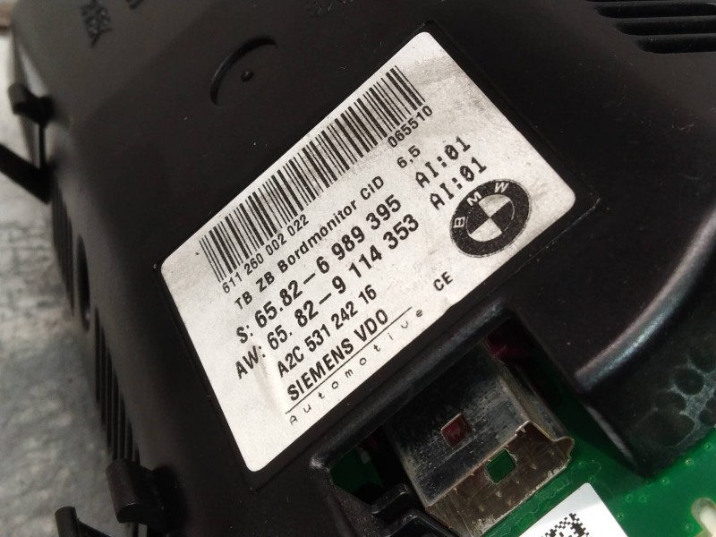 Recambio de pantalla multifuncion para bmw serie 5 berlina (e60) 530d referencia OEM IAM A2C53124216 65826989395 65829114353