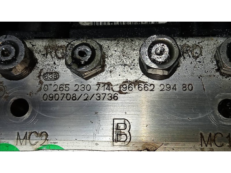 Recambio de abs para peugeot 308 1.6 hdi fap cat (9hz / dv6ted4) referencia OEM IAM 0265230714 9666229480 