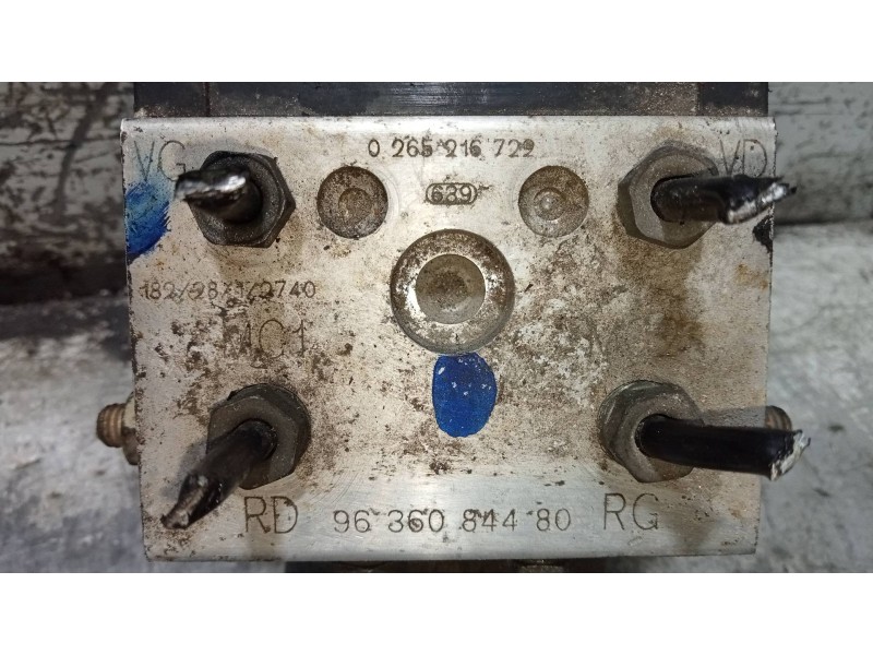 Recambio de abs para citroen xsara berlina 1.6i 16v exclusive referencia OEM IAM 0265216722 9636084480 0273004440