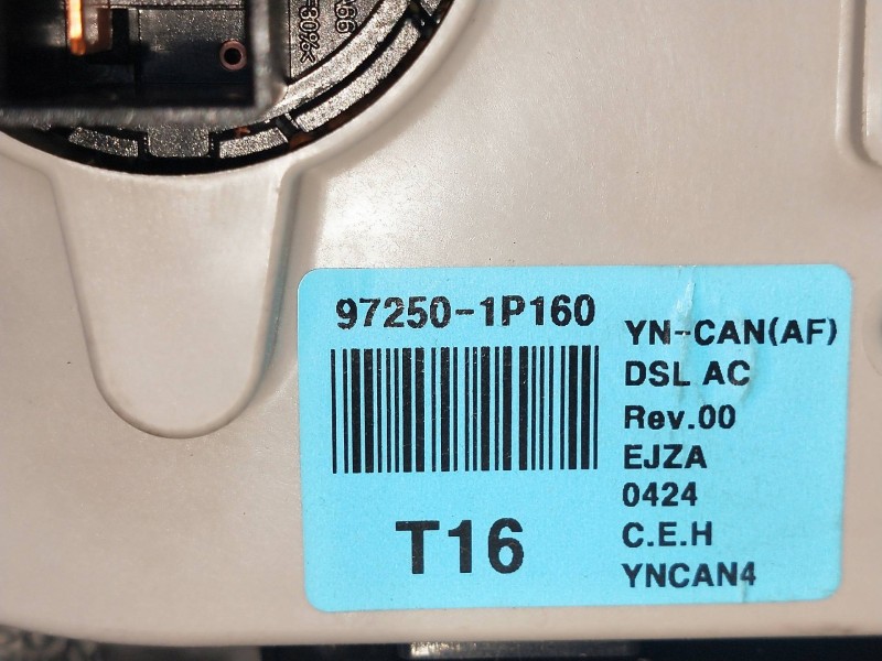 Recambio de mando calefaccion / aire acondicionado para kia venga 1.4 crdi cat referencia OEM IAM 972501P160  