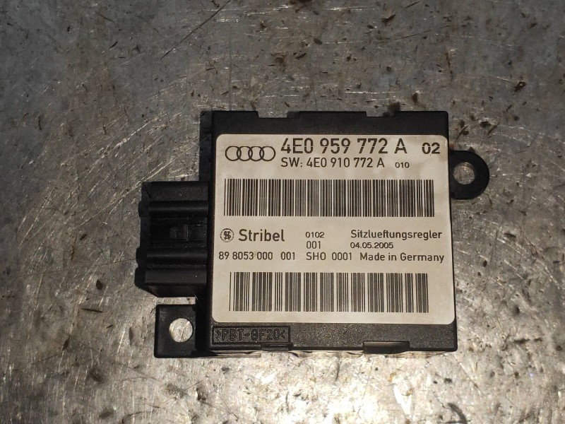 Recambio de modulo electronico para audi a8 (4e2) 4.2 quattro referencia OEM IAM 4E0959772A 4E0910772A 