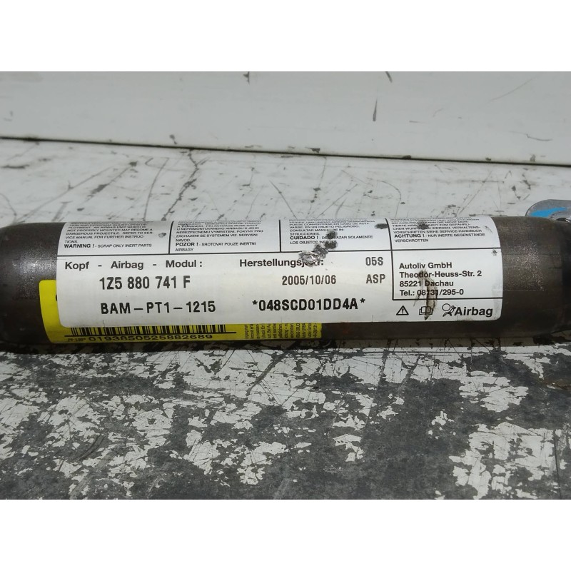 Recambio de airbag cortina delantero izquierdo para skoda octavia berlina (1z3) active referencia OEM IAM 1Z5880741F  