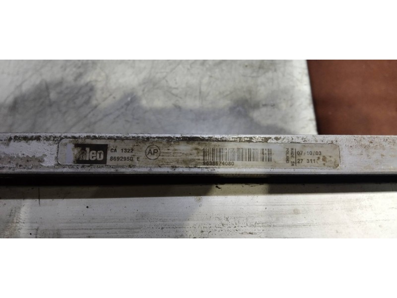 Recambio de condensador / radiador aire acondicionado para peugeot 307 cc (s1) 2.0 referencia OEM IAM   