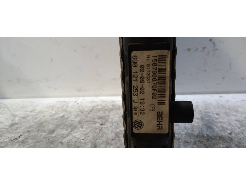 Recambio de radiador agua para volkswagen polo (9n1) highline referencia OEM IAM   