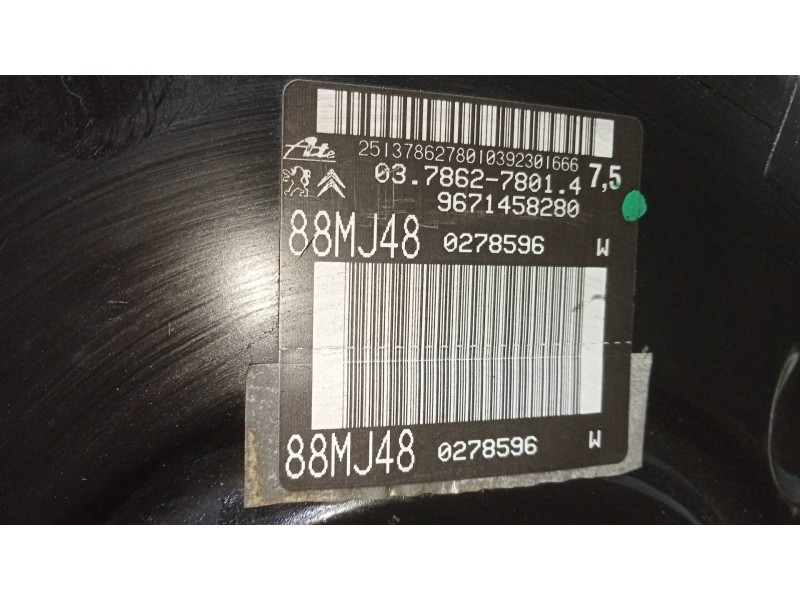 Recambio de servofreno para peugeot 508 active referencia OEM IAM 9671458280 03786278014 
