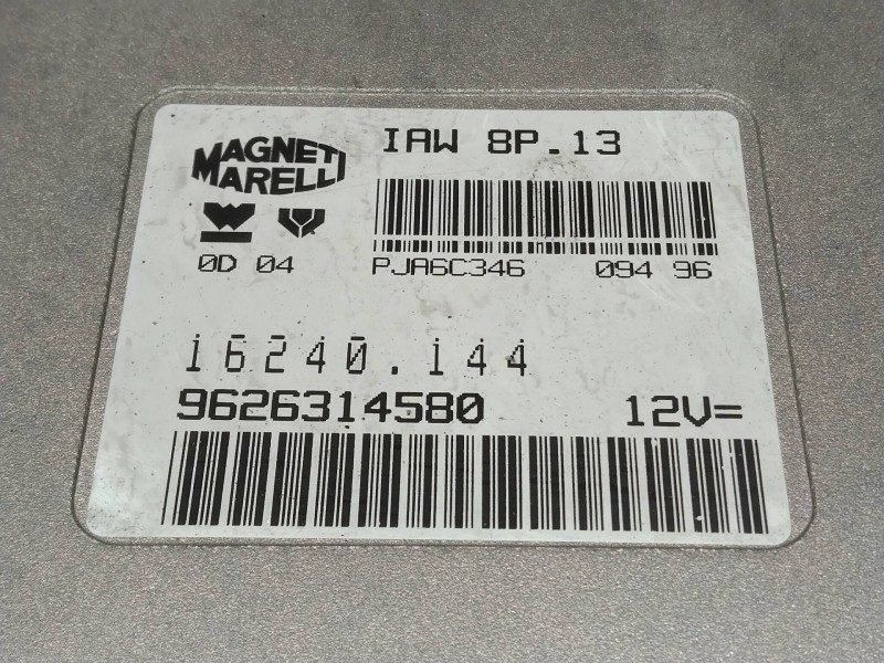 Recambio de centralita motor uce para citroen xantia berlina 1.6 armonia referencia OEM IAM IAW8P13 9626314580 16240144