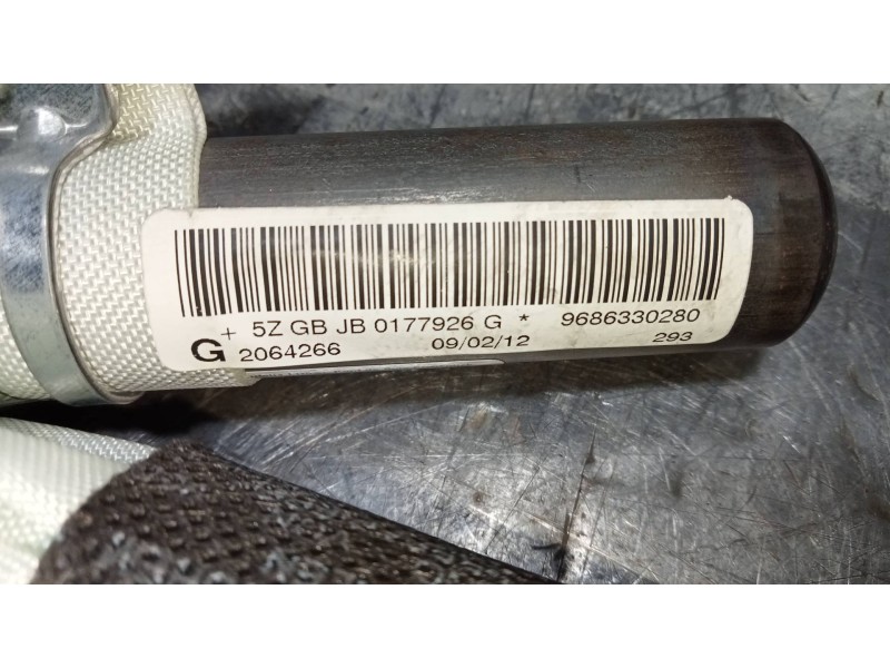 Recambio de airbag cortina delantero izquierdo para peugeot 508 active referencia OEM IAM 9686330280  