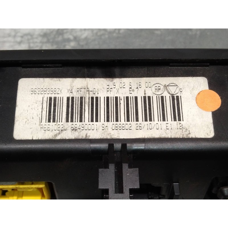 Recambio de mando calefaccion / aire acondicionado para citroen c5 berlina 2.0 hdi sx referencia OEM IAM 96326398ZK  