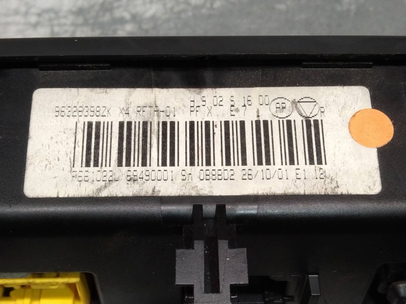 Recambio de mando calefaccion / aire acondicionado para citroen c5 berlina 2.0 hdi sx referencia OEM IAM 96326398ZK  