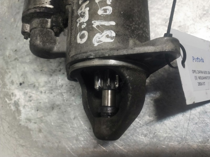 Recambio de motor arranque para opel zafira b 1.8 16v referencia OEM IAM 55556092  