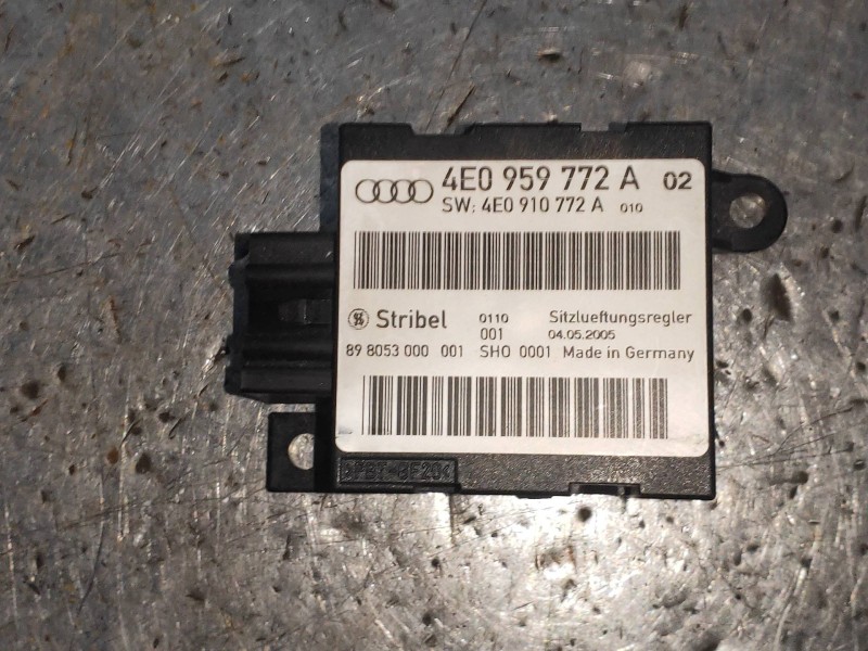 Recambio de modulo electronico para audi a8 (4e2) 4.2 quattro referencia OEM IAM 4E0959772A 4E0910772A 