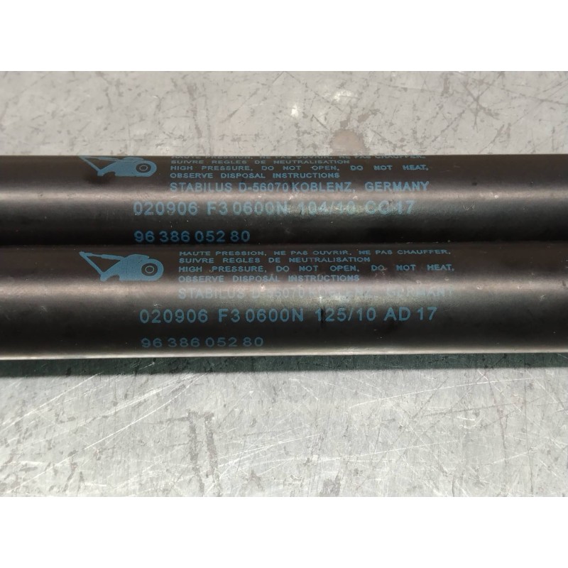 Recambio de amortiguadores maletero / porton para peugeot 307 break / sw (s1) sw port aventura referencia OEM IAM 9638605280  60