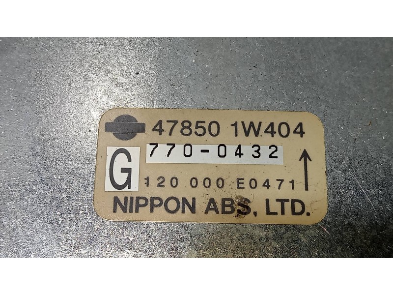 Recambio de centralita motor uce para nissan pathfinder (r50) 3.3 v6 referencia OEM IAM 478501W404  